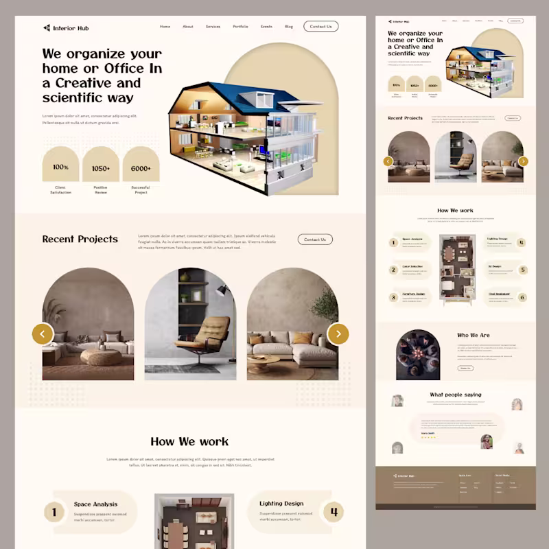 Cover image for Modern UI UX Design for Website, App & SaaS Dashboard