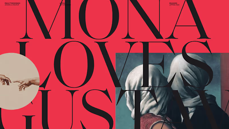 Cover image for Mona Loves Gustav — Website Design