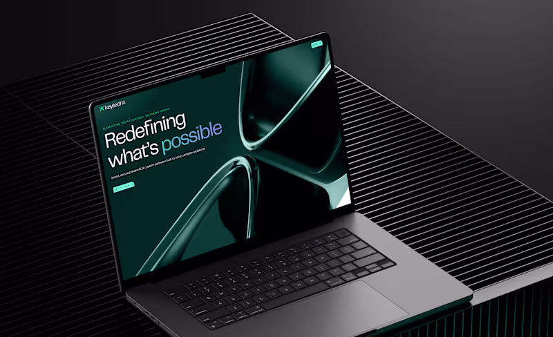 Cover image for KeytechX — Modern Web Design for a Professional Tech Collective