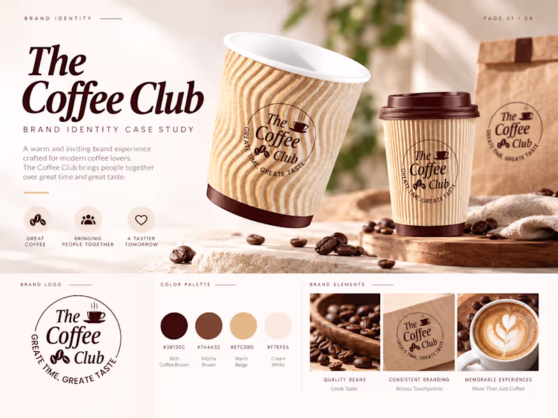 Cover image for The Coffee Club — Brand