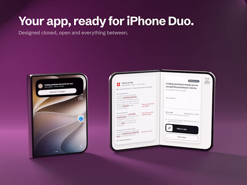 Cover image for Your App, Ready for iPhone Duo