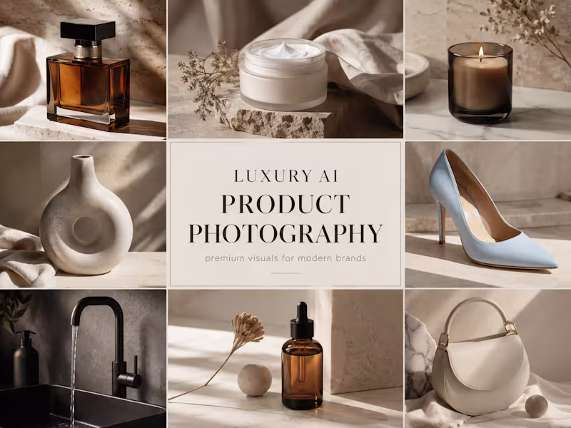 Cover image for AI Product Photography Visuals
