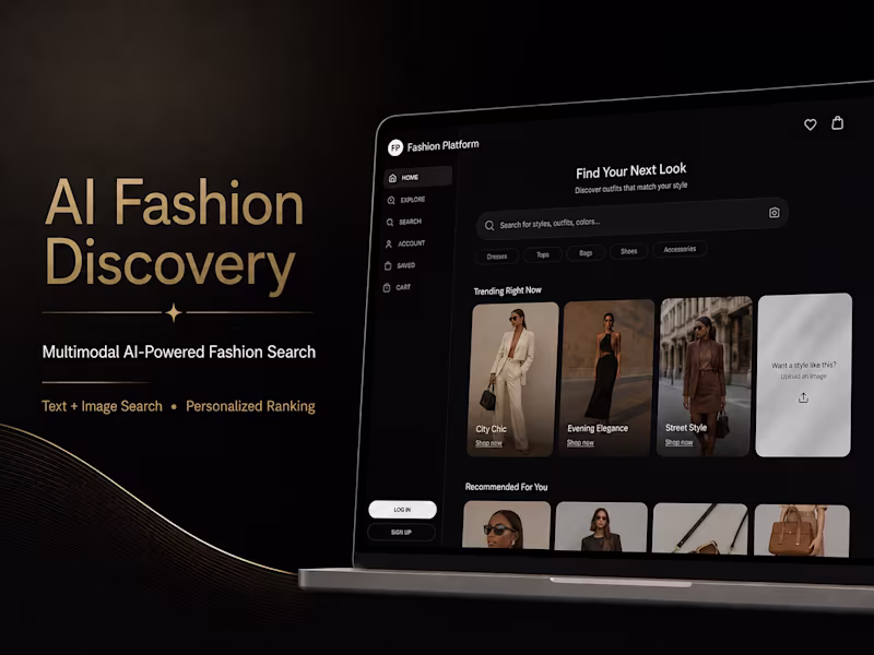 Cover image for AI Fashion Discovery Platform
