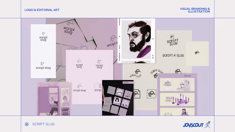 Cover image for Visual Branding & Illustration for Script Slug