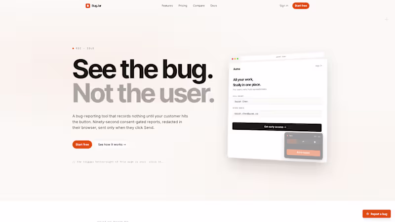 Cover image for Bugjar is an app I