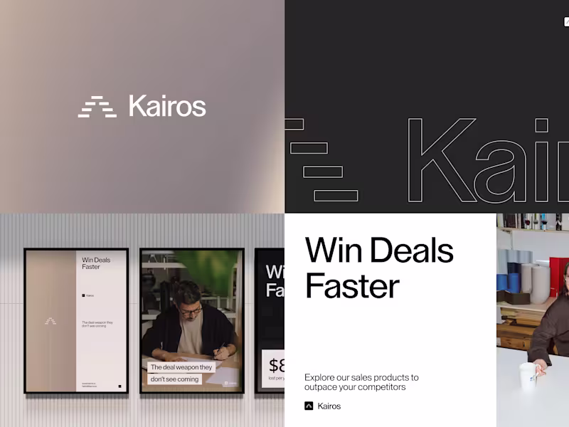 Cover image for Recent Brand Work ⚡️
Kairos is