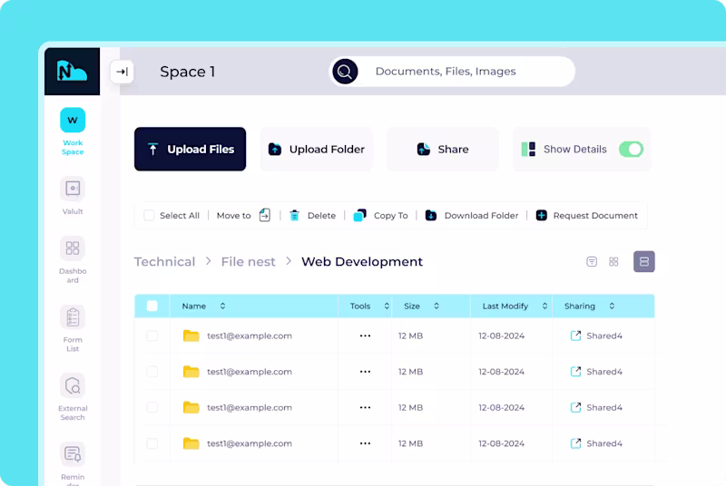 Cover image for NexusFlow Document Management System Development
