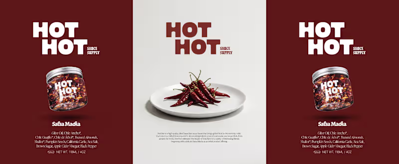 Cover image for Something tasty coming soon! 🌶️ Hot Hot is a premium, plant...