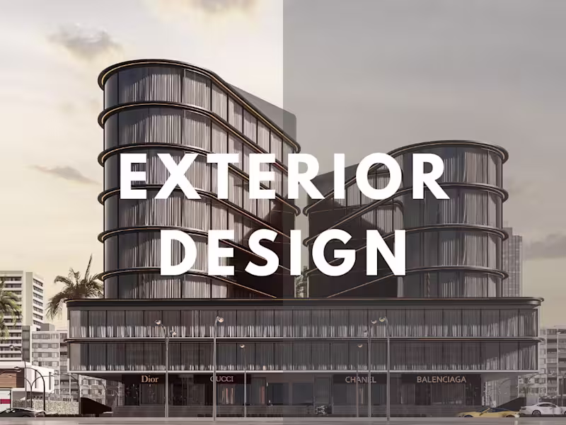 Cover image for Exterior Design and Photorealistic Exterior Rendering