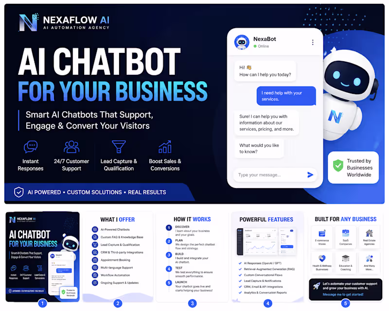 Cover image for AI Customer Support Chatbot
