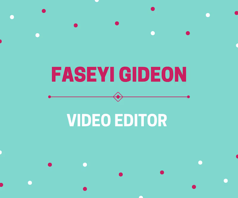 Cover image for Video Editor