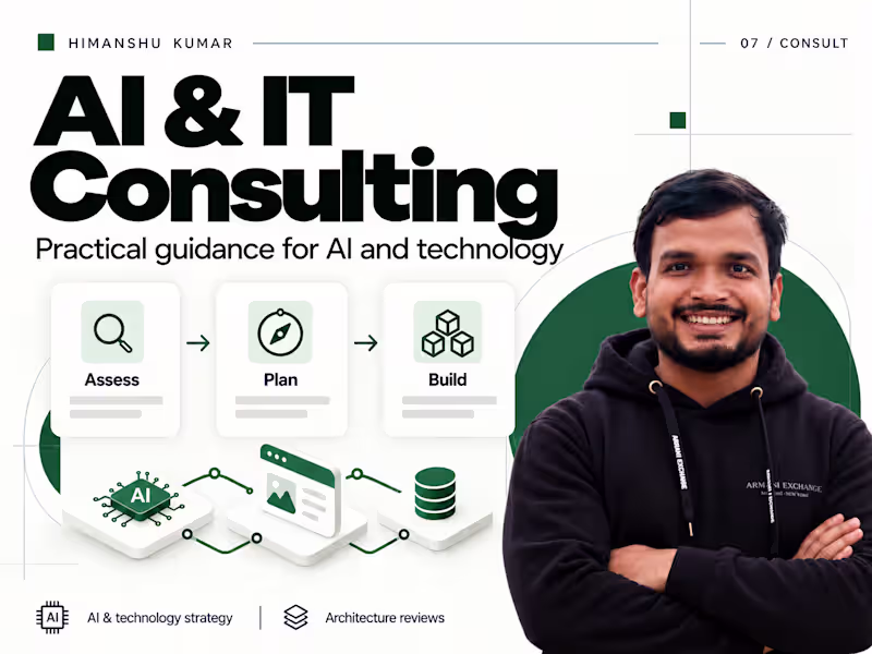 Cover image for IT & AI Consulting: Architecture, Code Review & Strategy