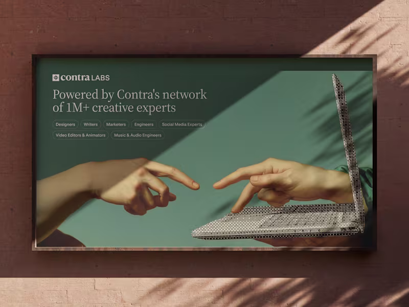 Cover image for Brand Identity & Web Design · Contra Labs