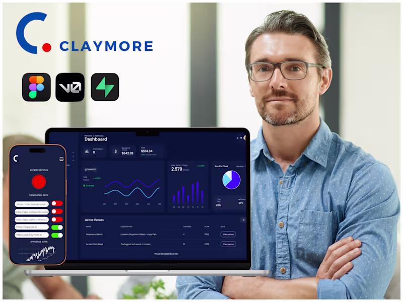 Cover image for UI/UX Design for a Cybersecurity Application