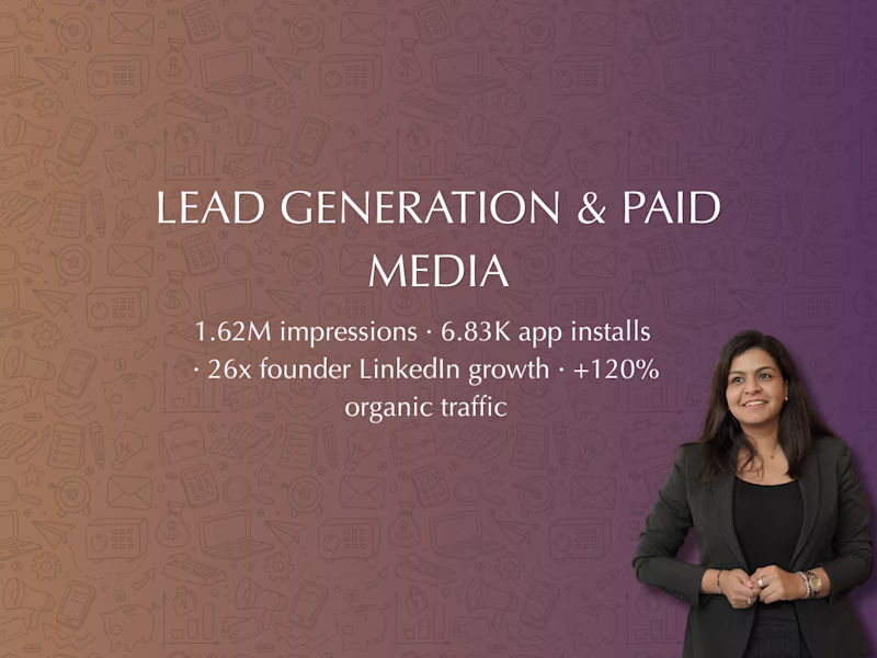 Cover image for Lead Generation & Paid Media 