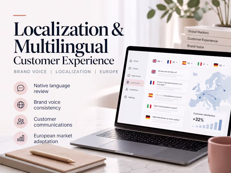 Cover image for Localization & Multilingual Customer Experience