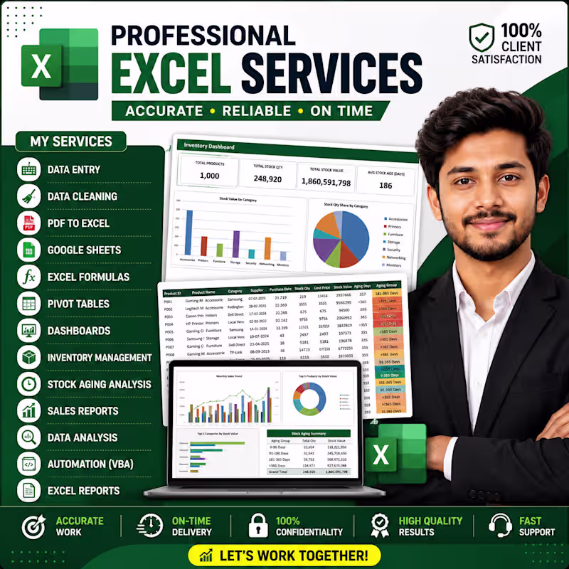 Cover image for Excel Data Entry