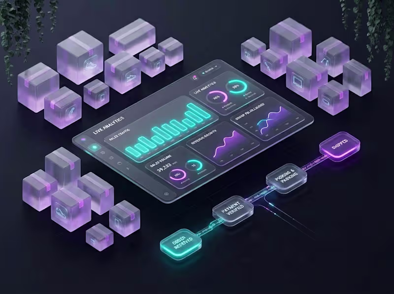 Cover image for Custom E-Commerce Store & Integrated ERP Dashboard