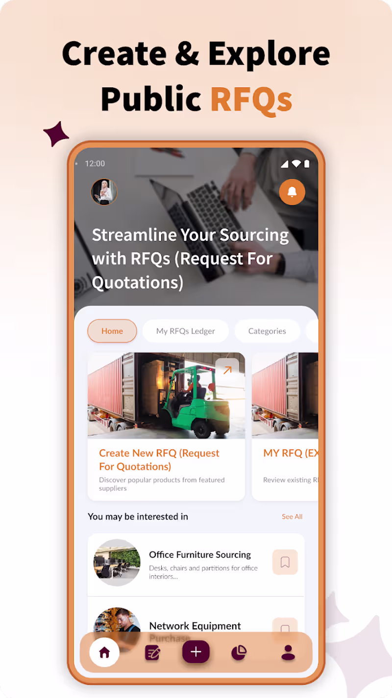 Cover image for Sourcing Genie — React Native Mobile App