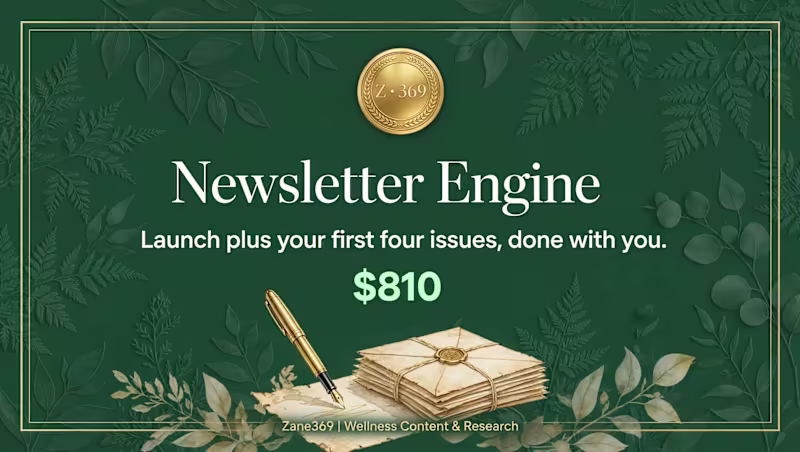 Cover image for Newsletter Engine: launch plus first 4 issues