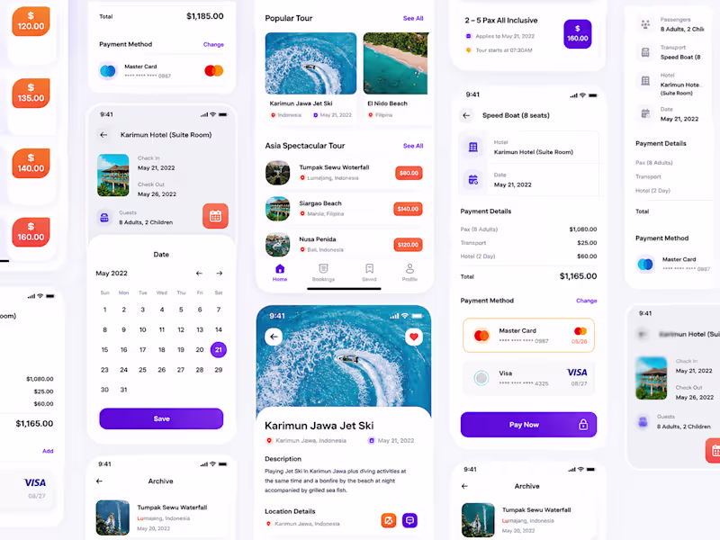 Cover image for Premium SaaS Mobile App UI/UX DesignApp Prototype