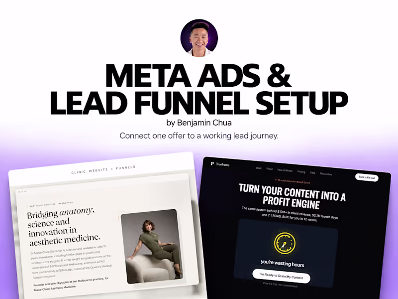 Cover image for Meta Ads & Lead Funnel Setup