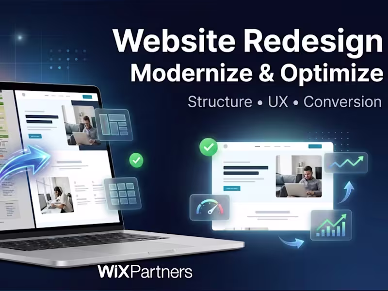 Cover image for Website Redesign & Optimization (Conversion-Focused Rebuild)