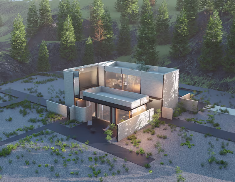 Cover image for Open-Plan House Design