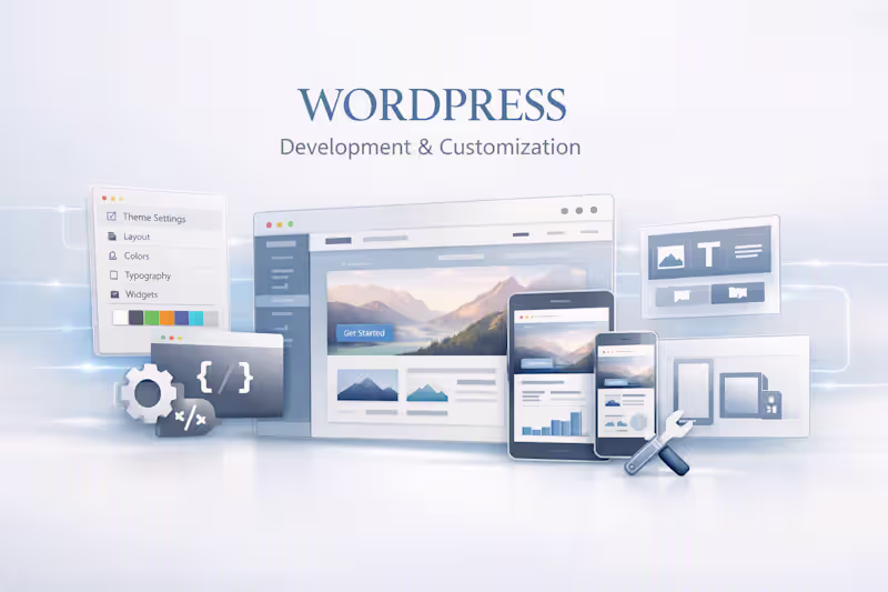 Cover image for WordPress Development & Customization