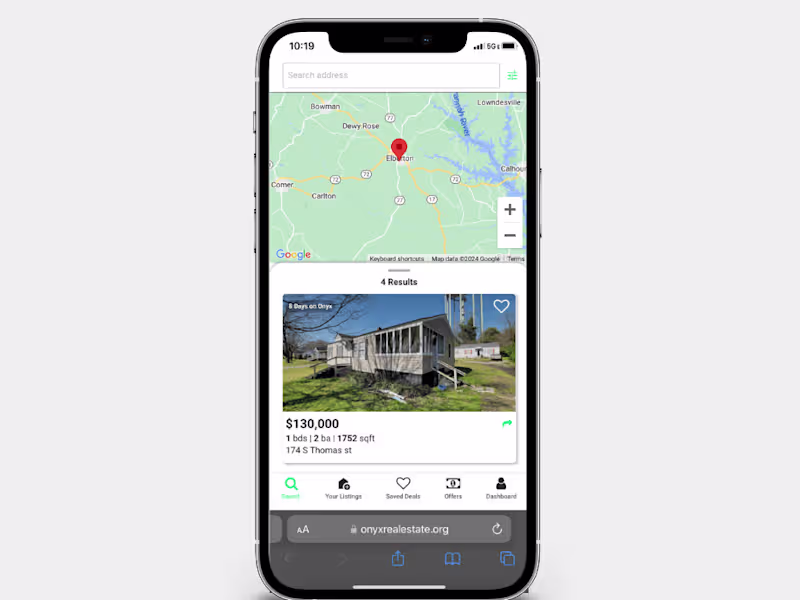 Cover image for Onyx Real Estate Application