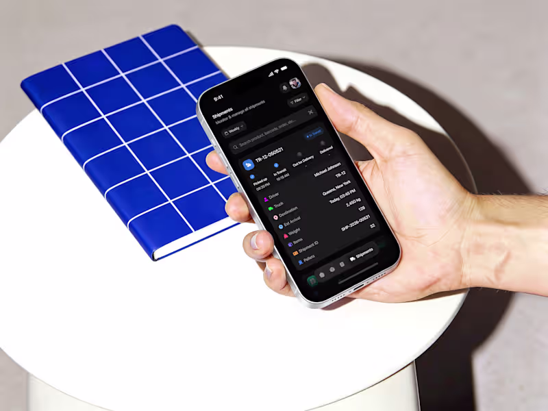 Cover image for Invenio — Inventory & Shipment Tracking App UI/UX