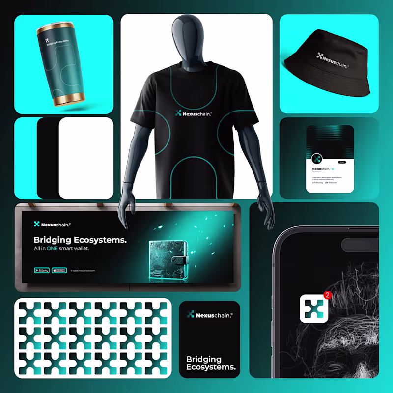 Cover image for Full Brand identity and guidelines for NexusChain