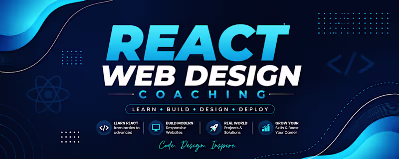 Cover image for I Will Build Your React + Tailwind Website and Teach You How to 