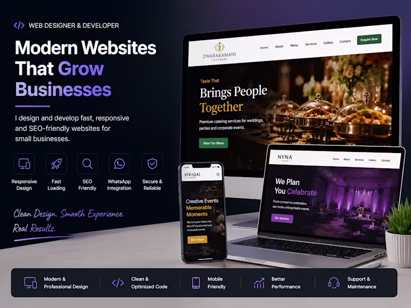 Cover image for Business Website Design & Development