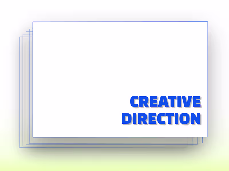 Cover image for Creative Direction