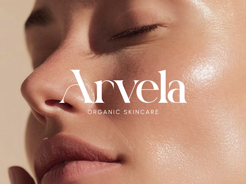 Cover image for Arvela Organic Skincare Brand Identity