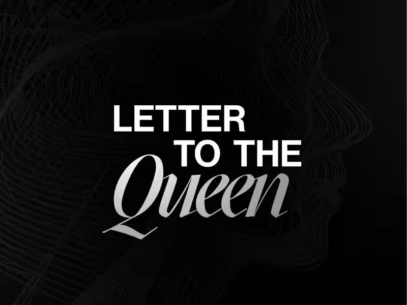 Cover image for Letter to the Queen: Web3.0 Visual Identity & Website Design
