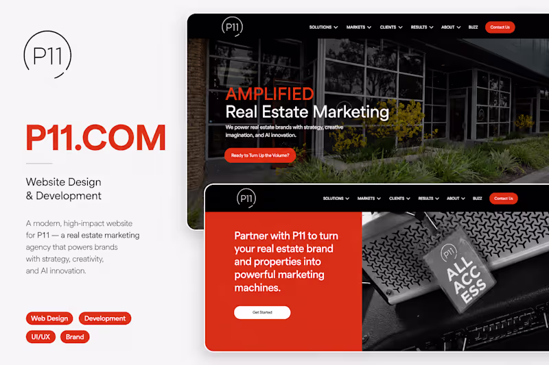 Cover image for P11creative — Premium Real Estate Marketing Agency