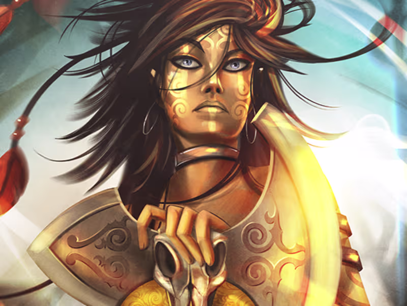 Cover image for Destined Legends RPG Card Game