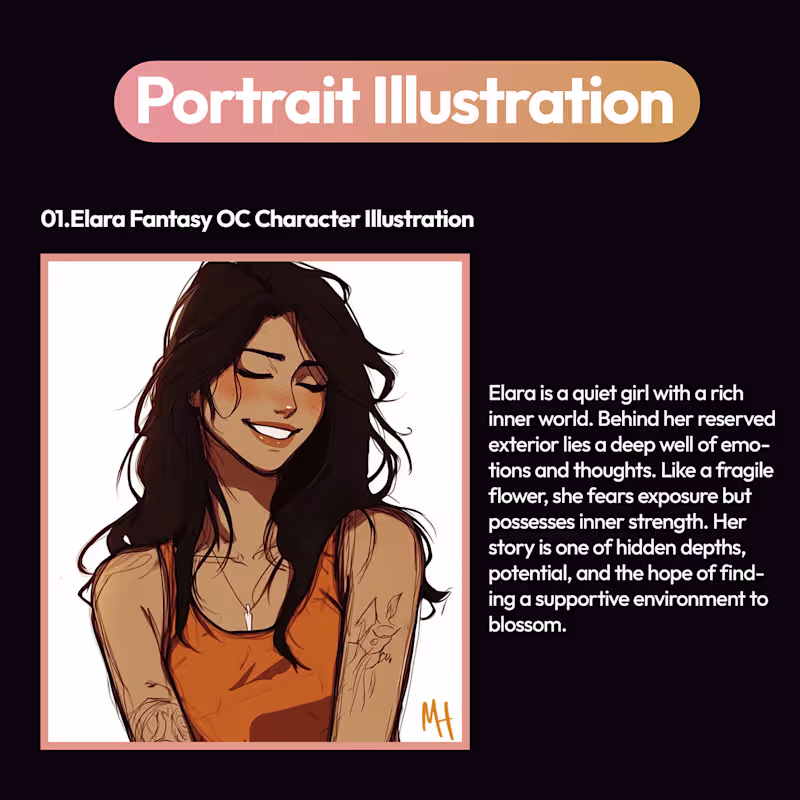 Cover image for Portrait Illustration Portfolio :: Behance