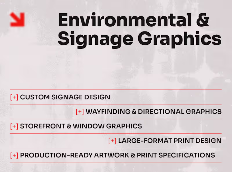 Cover image for Environmental & Signage Graphics
