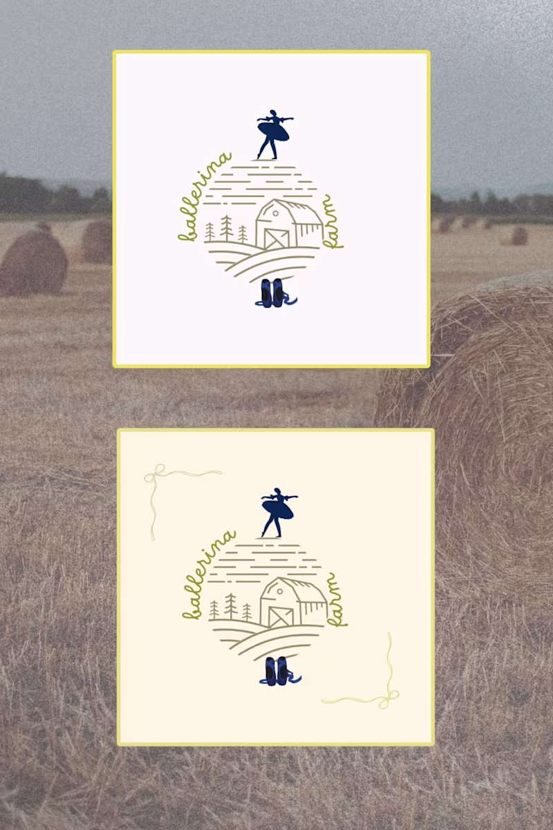 Cover image for Quick branding for Ballerina Farm