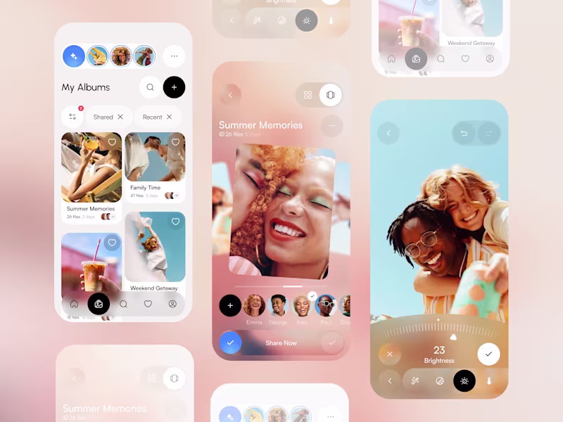 Cover image for 🖼️ Product design for photo gallery mobile app | Hyperactive