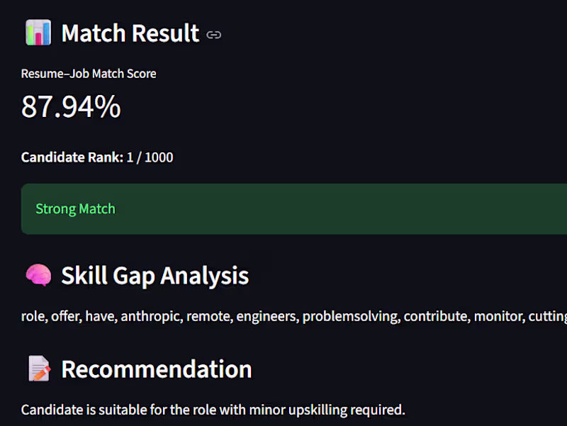 Cover image for AI-Powered Resume Screening System
Tired of