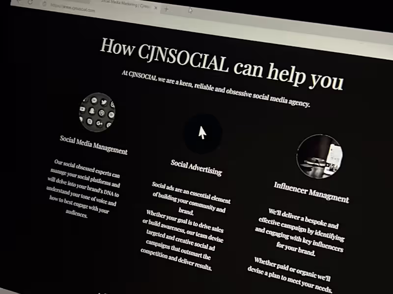 Cover image for Website Design