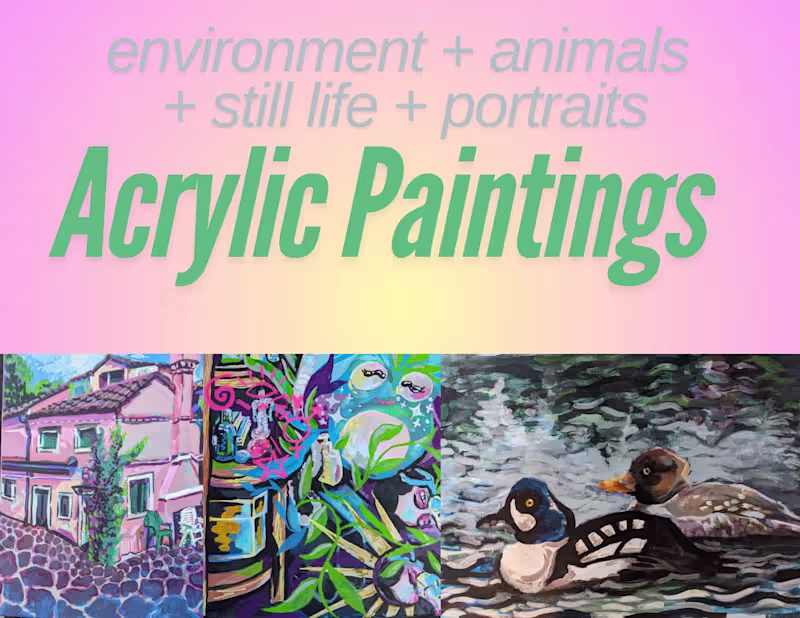 Cover image for Acrylic Painting