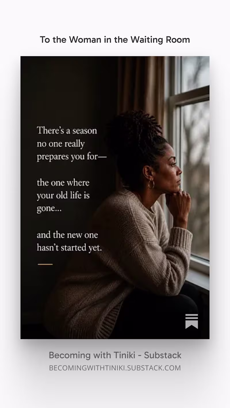 Cover image for To the Woman in the