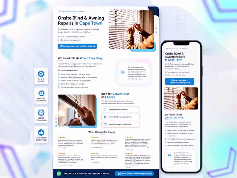 Cover image for This modern landing page design