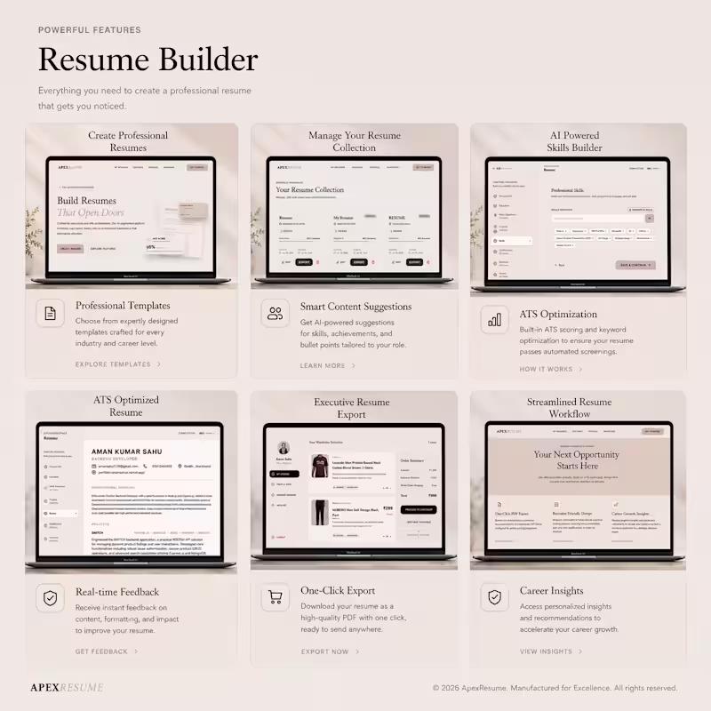 Cover image for AI Powered Resume Builder