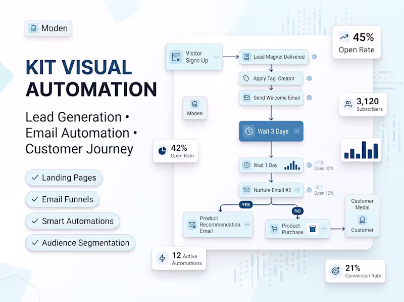 Cover image for Kit Creator Funnel & Email